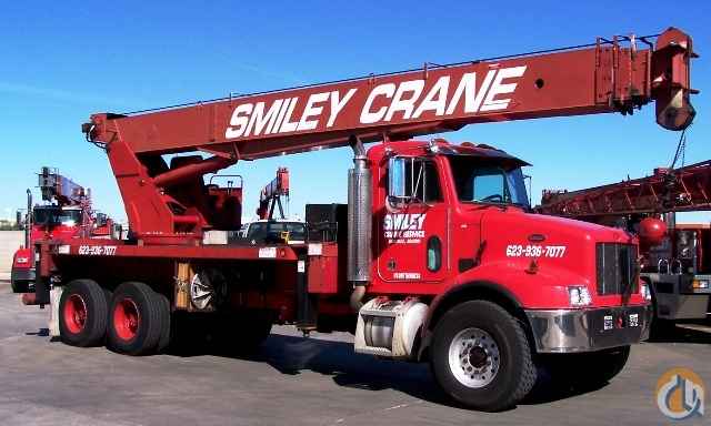 Terex 60100 RS Rider Seat mounted on a Peterbilt