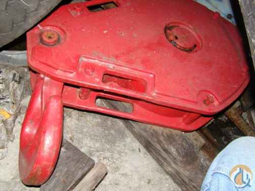 GROVE GMK HOOK BLOCKS, 100 TON, 80 TON, 50 TON, 45 TON, 30 TON, single sheave 3/4 inch