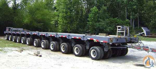 1979 Goldhofer Hydraulic Platform Trailer