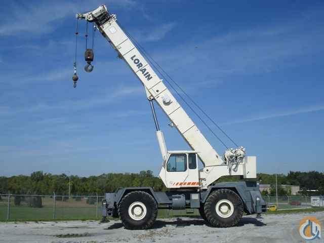 1996 Lorain LRT450 Rough Terrain Crane