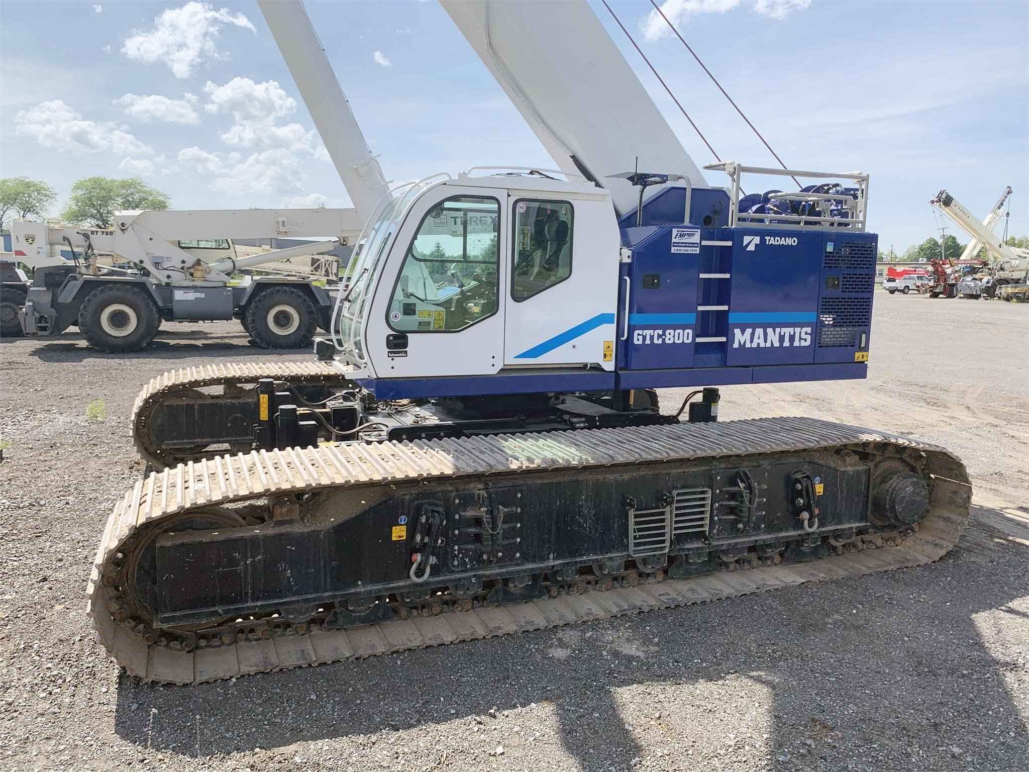 2019 TADANO MANTIS GTC 800