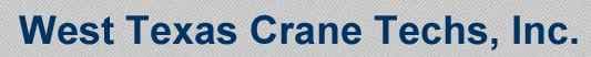 West Texas Crane Techs, Inc.