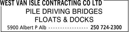 West Van Isle Contracting Co., Ltd.