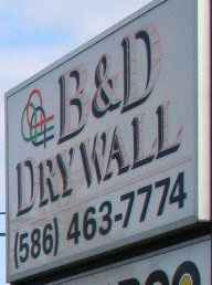 B&amp;D Drywall