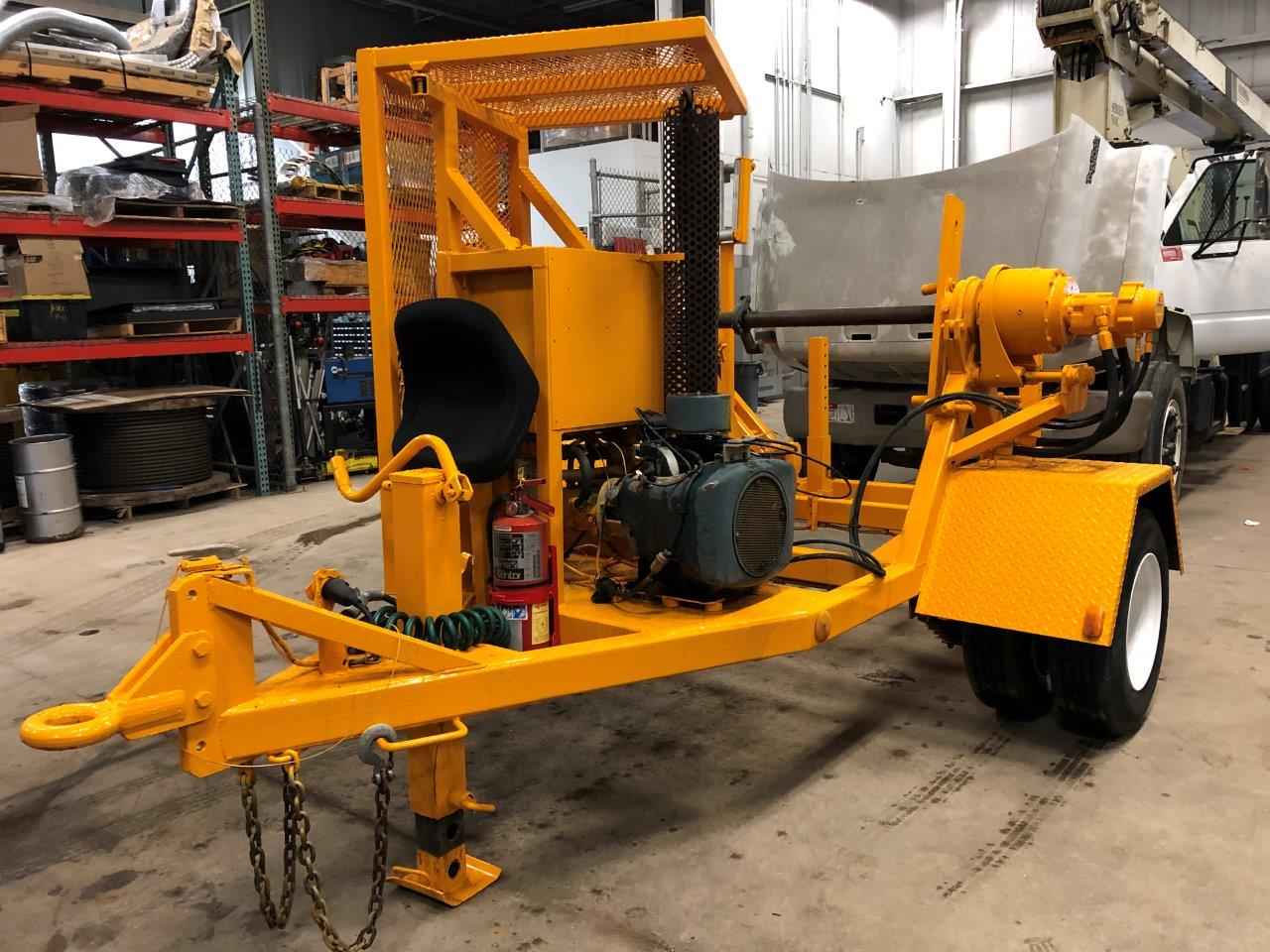 Sherman & Reilly PT2766T cable puller/tensioner trailer