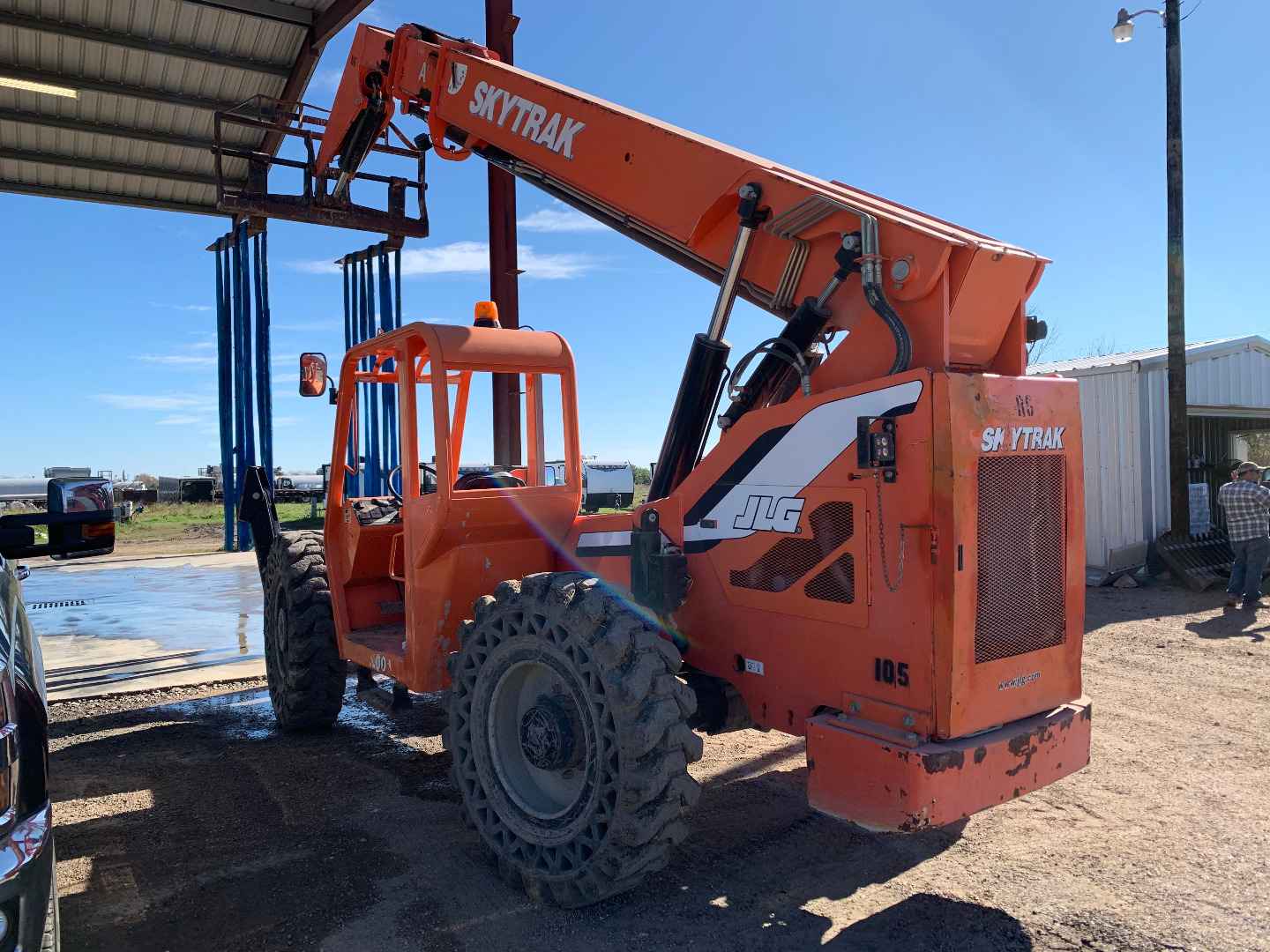 2015 JLG 10042 TELEHANDLER FORKLIFT