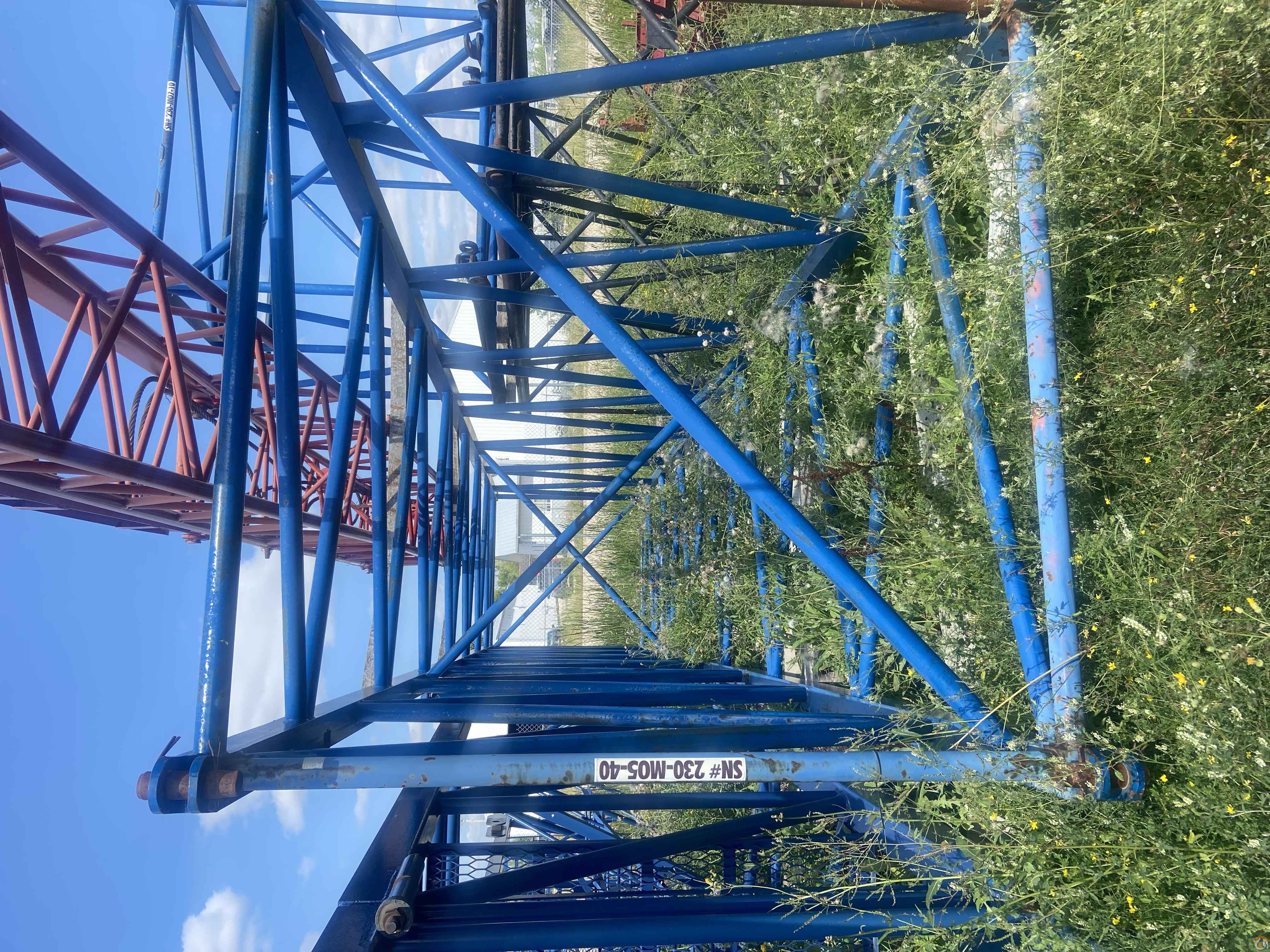 Manitowoc 4100%2C No. 22A Tubular Boom Inserts%2C CranesList ID%3A 1010