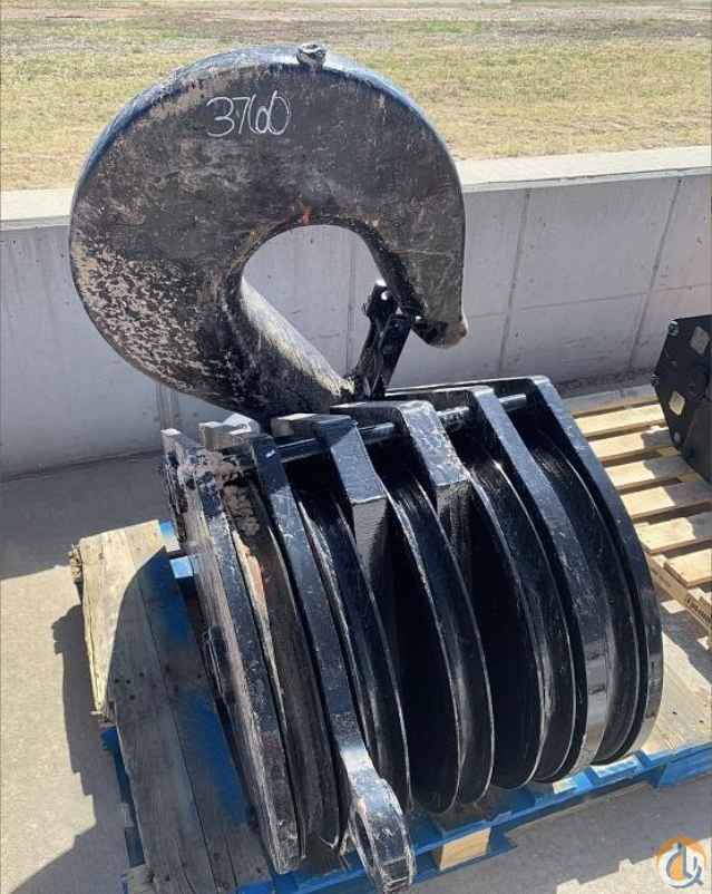 165 TON SINGLE HOOK 5 SHV, 1-1/8"