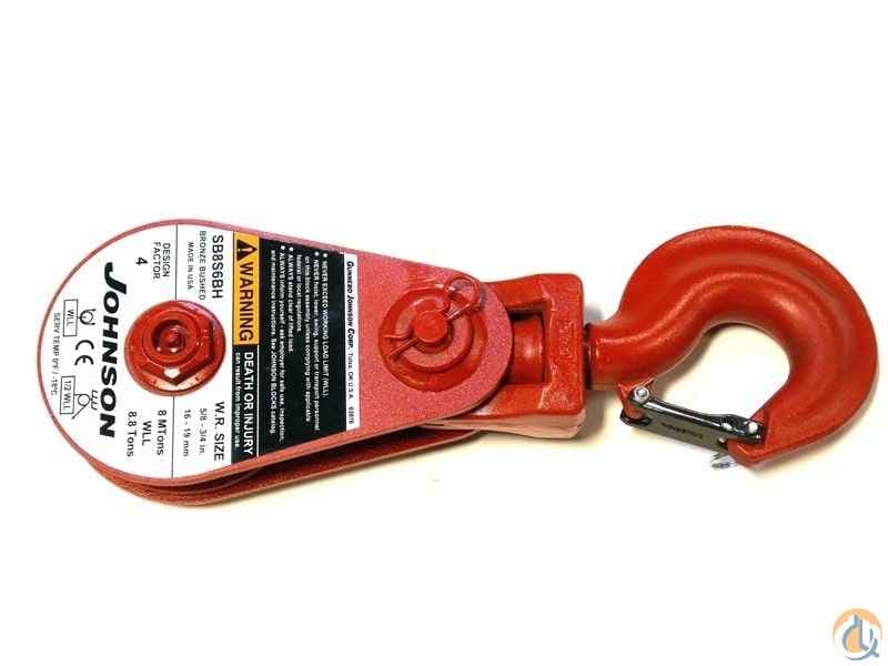 New 8 Ton Gunnebo Johnson Snatch Block