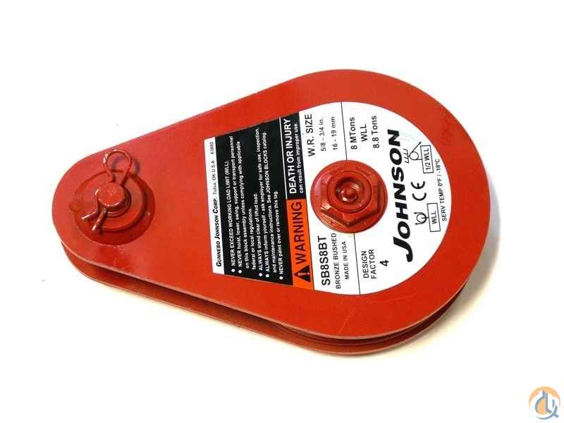 New 8 Ton Gunnebo Johnson Snatch Block