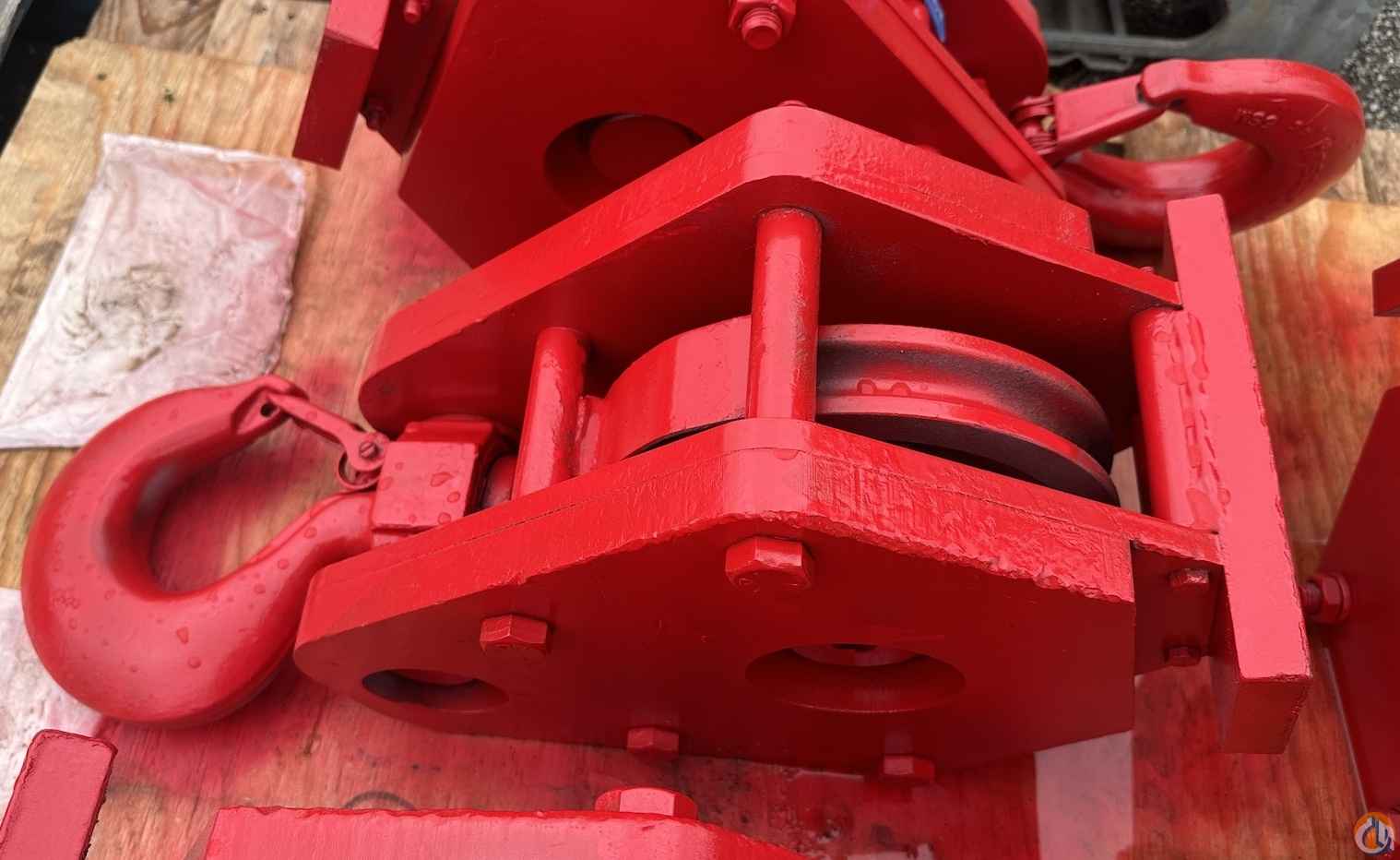 200 lb.%2C single sheave%2C 9%2F16 wire rope McKissick Hook Block