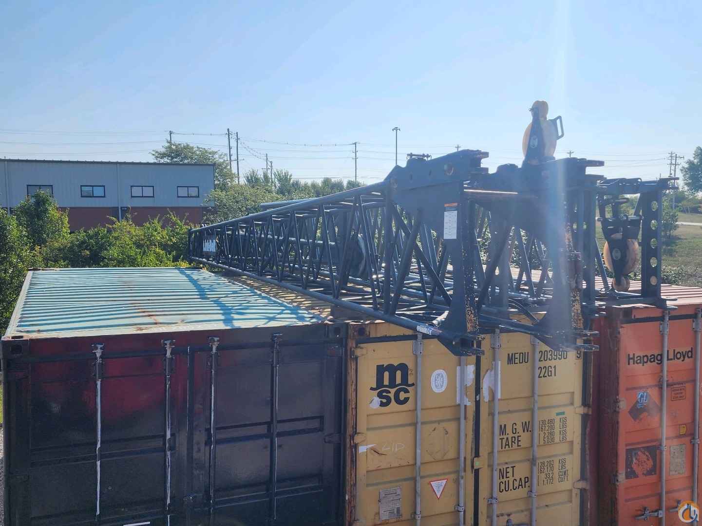 Linkbelt Swingaway Jib