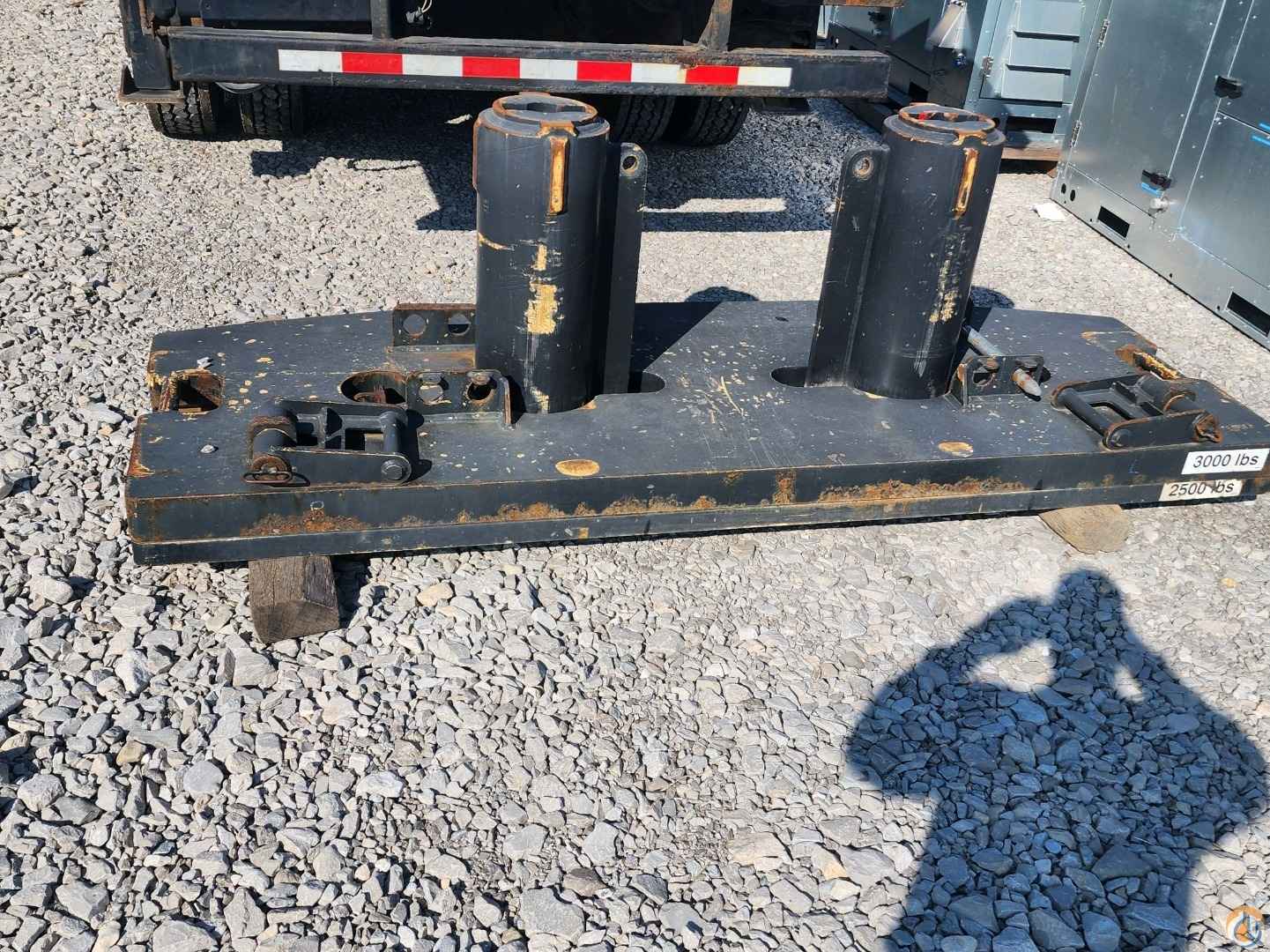 Counterweight (tray and top plate)