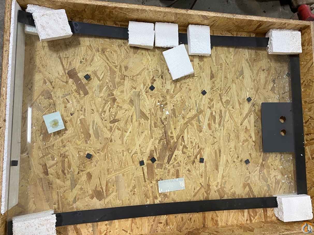 Demag Upper Glass Window