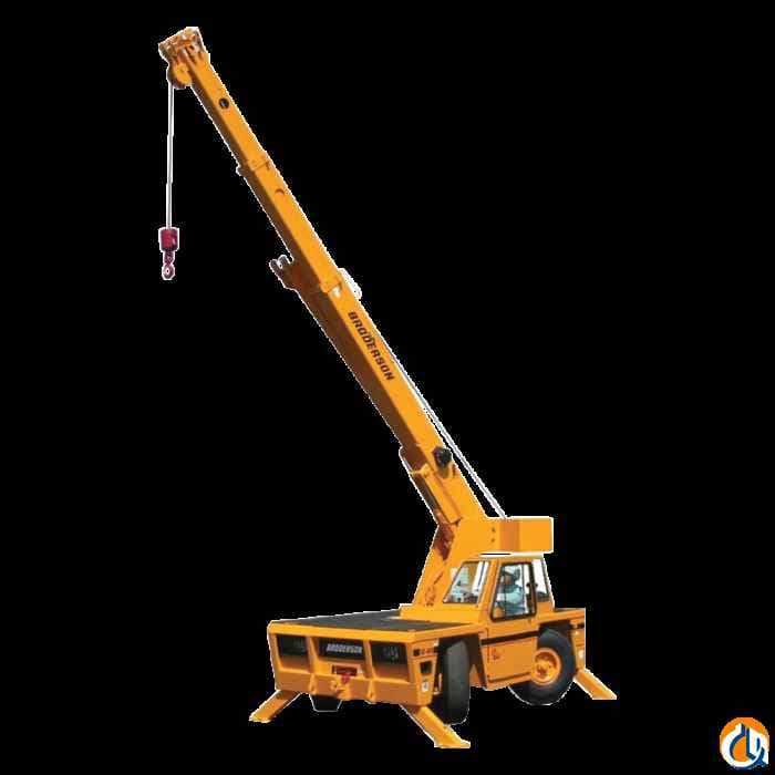 BRODERSON IC-80 CARRY DECK CRANE