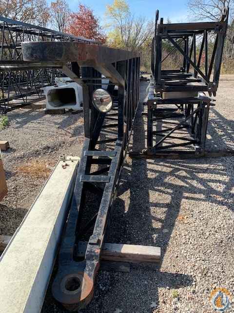 Link-Belt 25%27 x 60%22 x 54%22 with 4%22 x 4%22 x .5%22 steel chord angles Angular Boom Base - Fits%3A LS408 %2F LS418 %2F LS418A