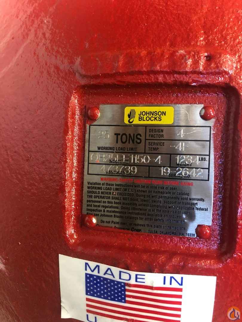 25 Ton Johnson Headache Ball