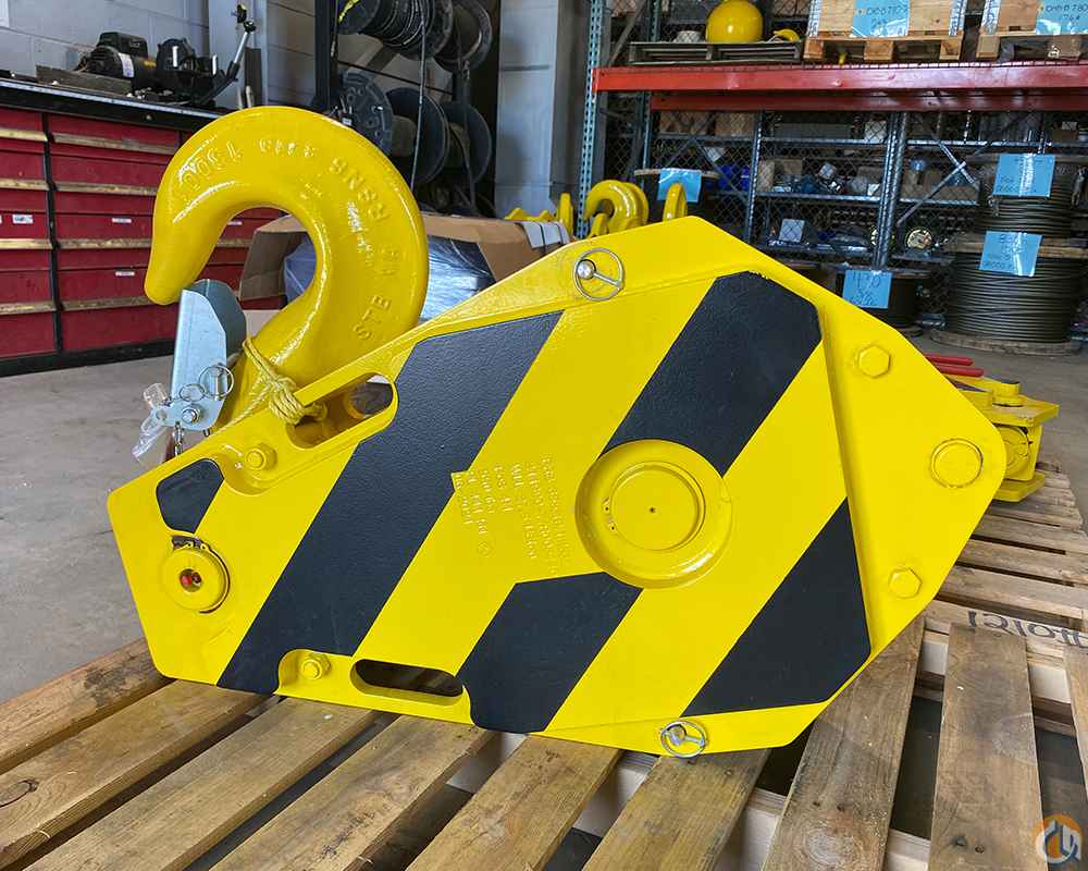 28 TON %E2%80%A2 SINGLE SHEAVE %E2%80%A2 3%2F4%22 %2819MM%29 WIRE ROPE %E2%80%A2 NEW%21 ROPEBLOCK