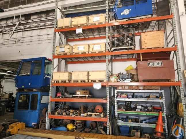 Various Manitex Parts - Booms, boom sections, jibs, winches, lift cylinders, etc.