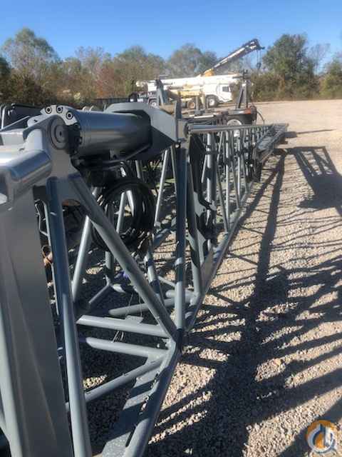 Complete Hydraulic offset jib package with inserts and mounting brackets for Grove GMK5120B