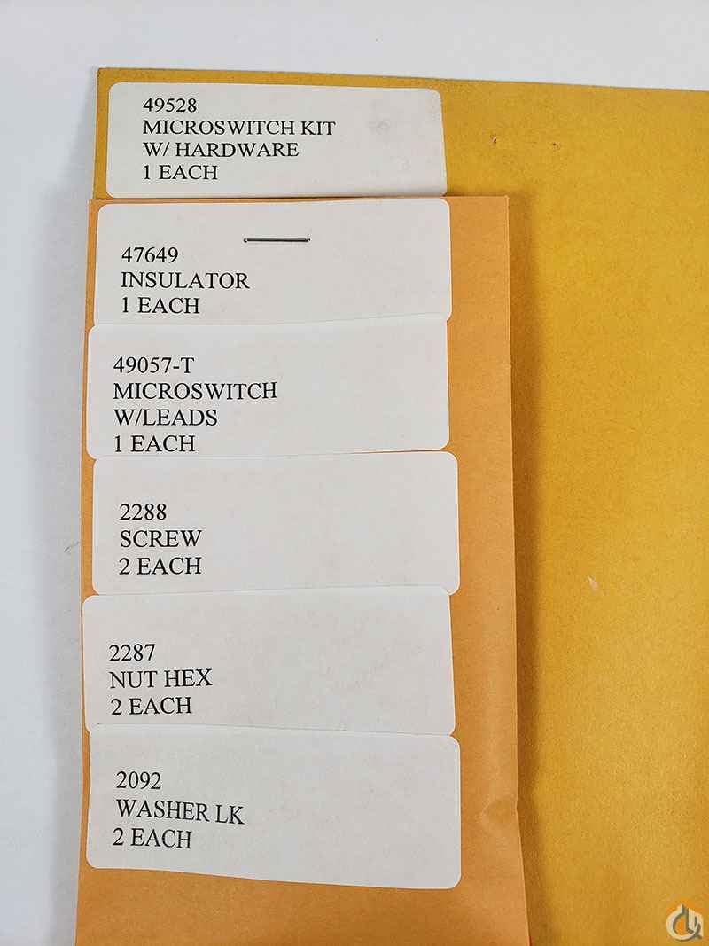 Hunter Heater Microswitch Kit with Hardware