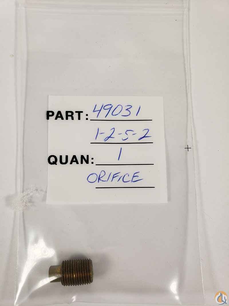 Hunter Heater Orifice