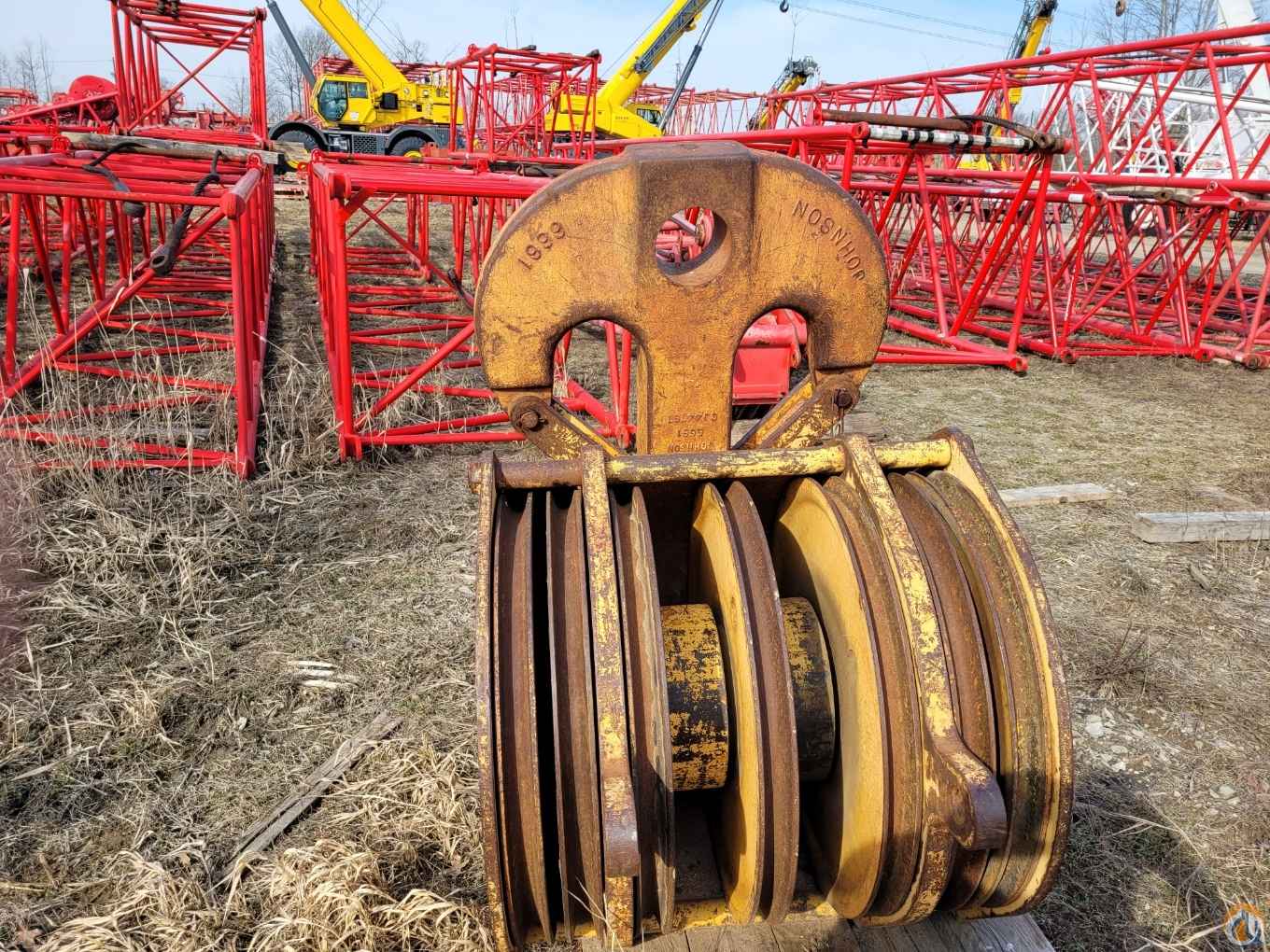 220 Ton Johnson Duplex Hook Block