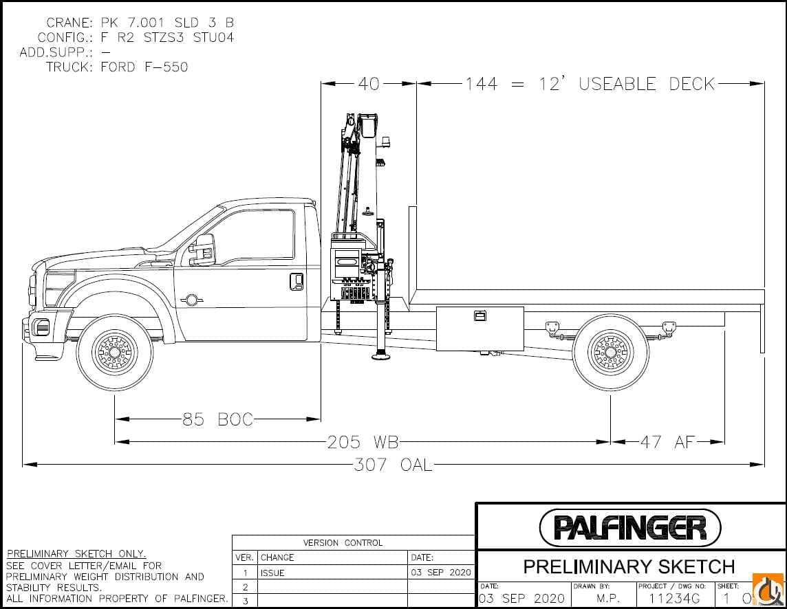 2021 Palfinger PK 7.001