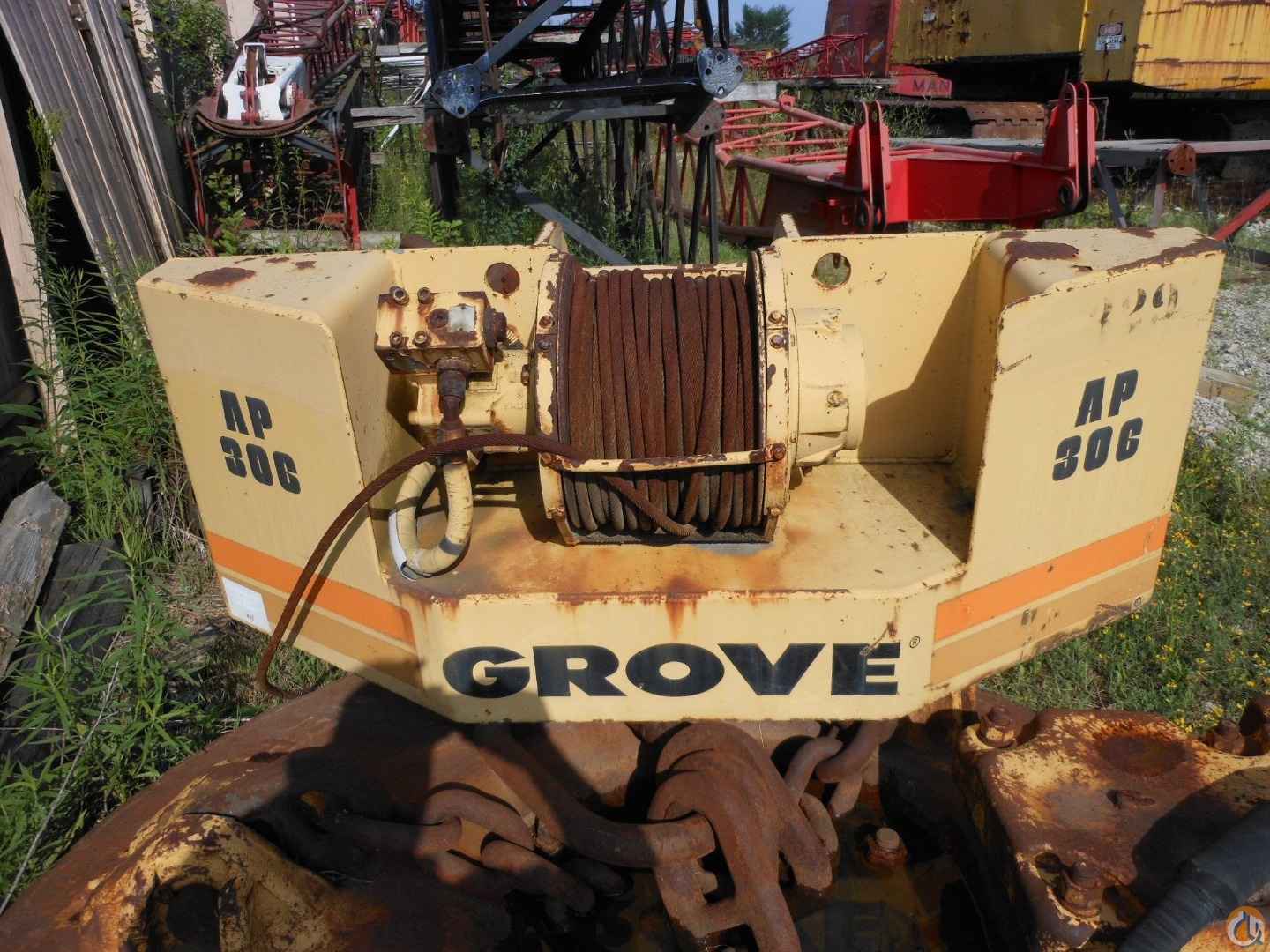 Grove AP 308 Counterweight