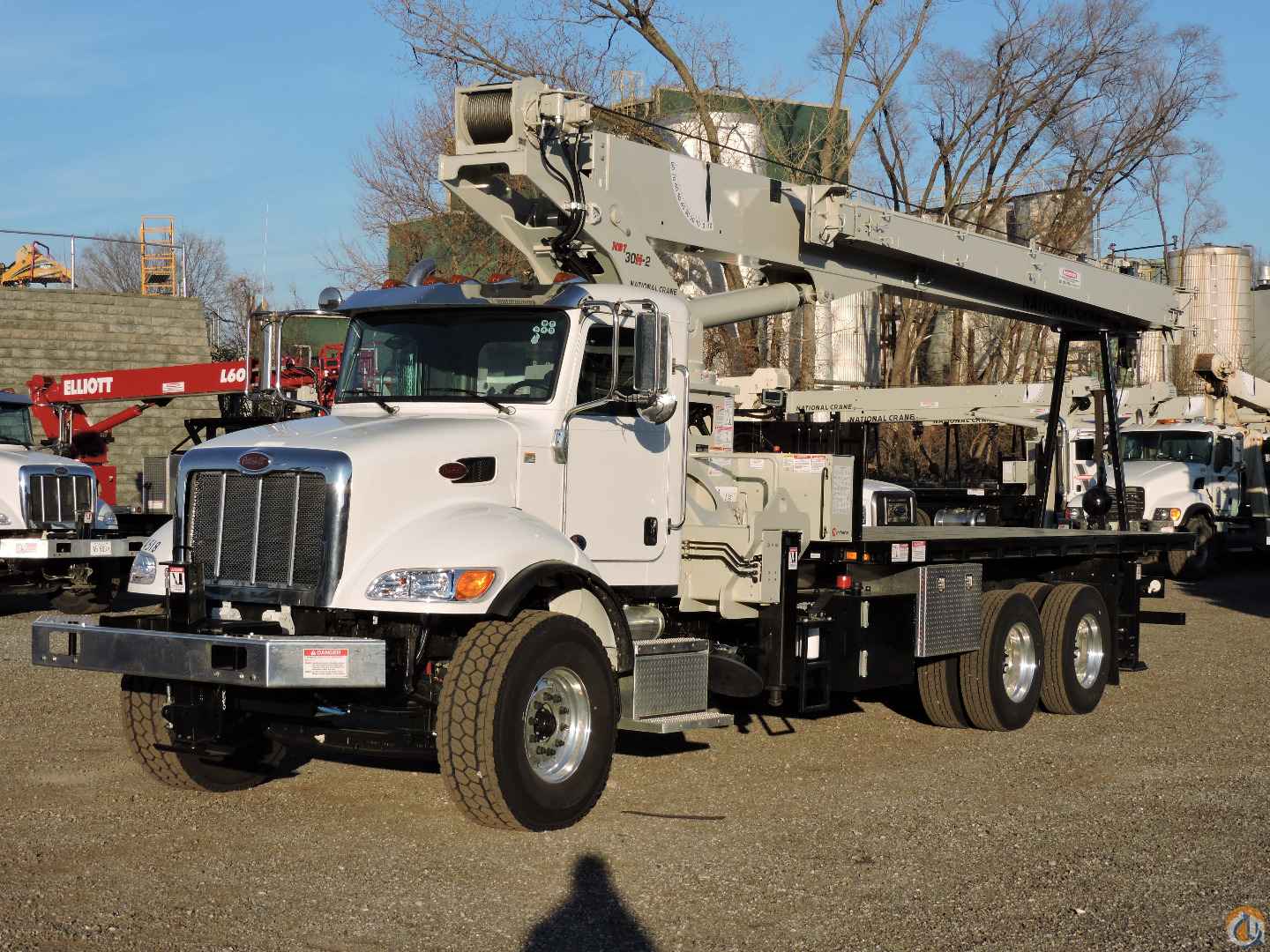 National Crane NBT30H-2 mounted on a 2021 Peterbilt 348