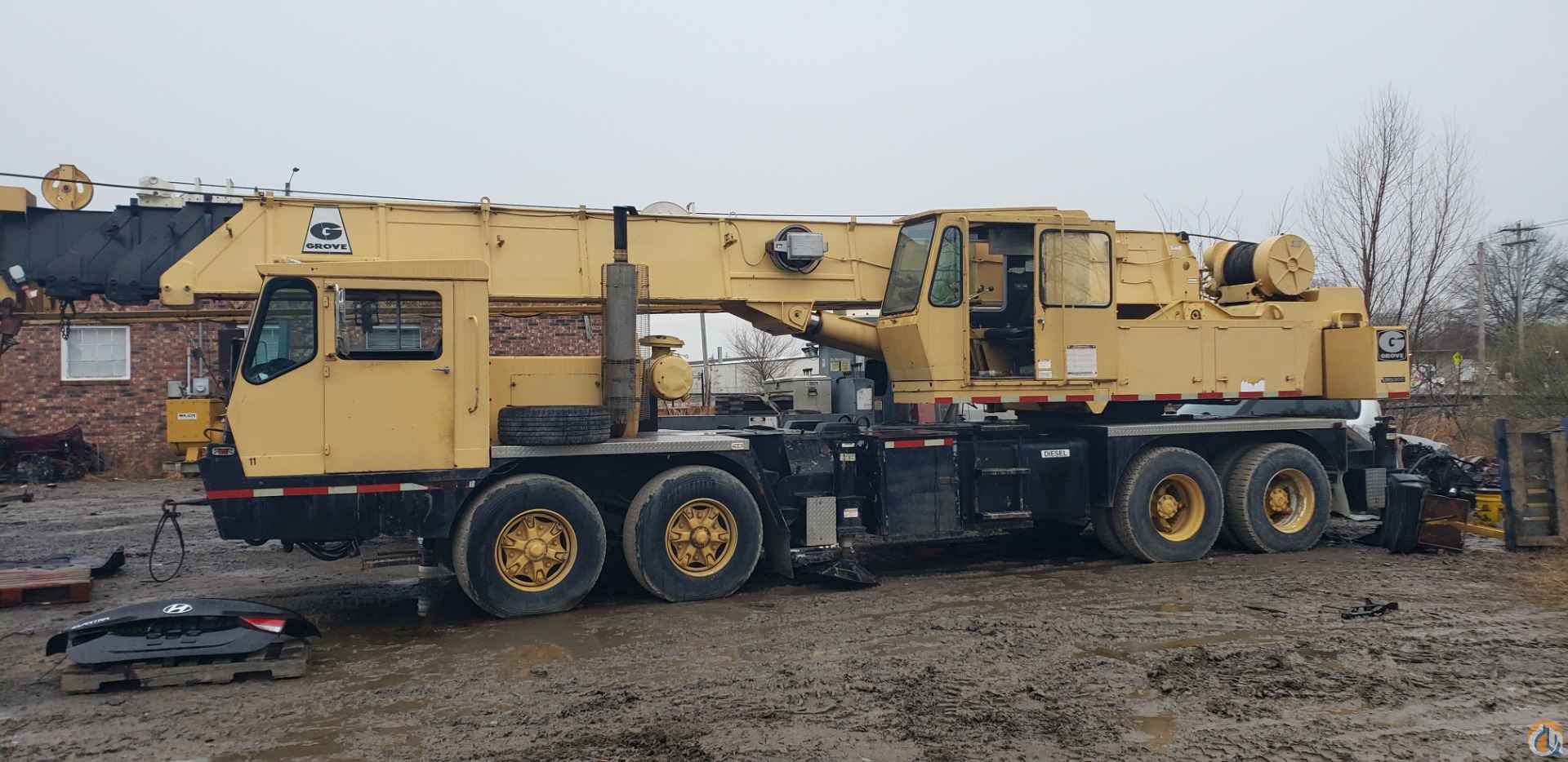 35 Grove TMS300 Hydraulic Truck crane