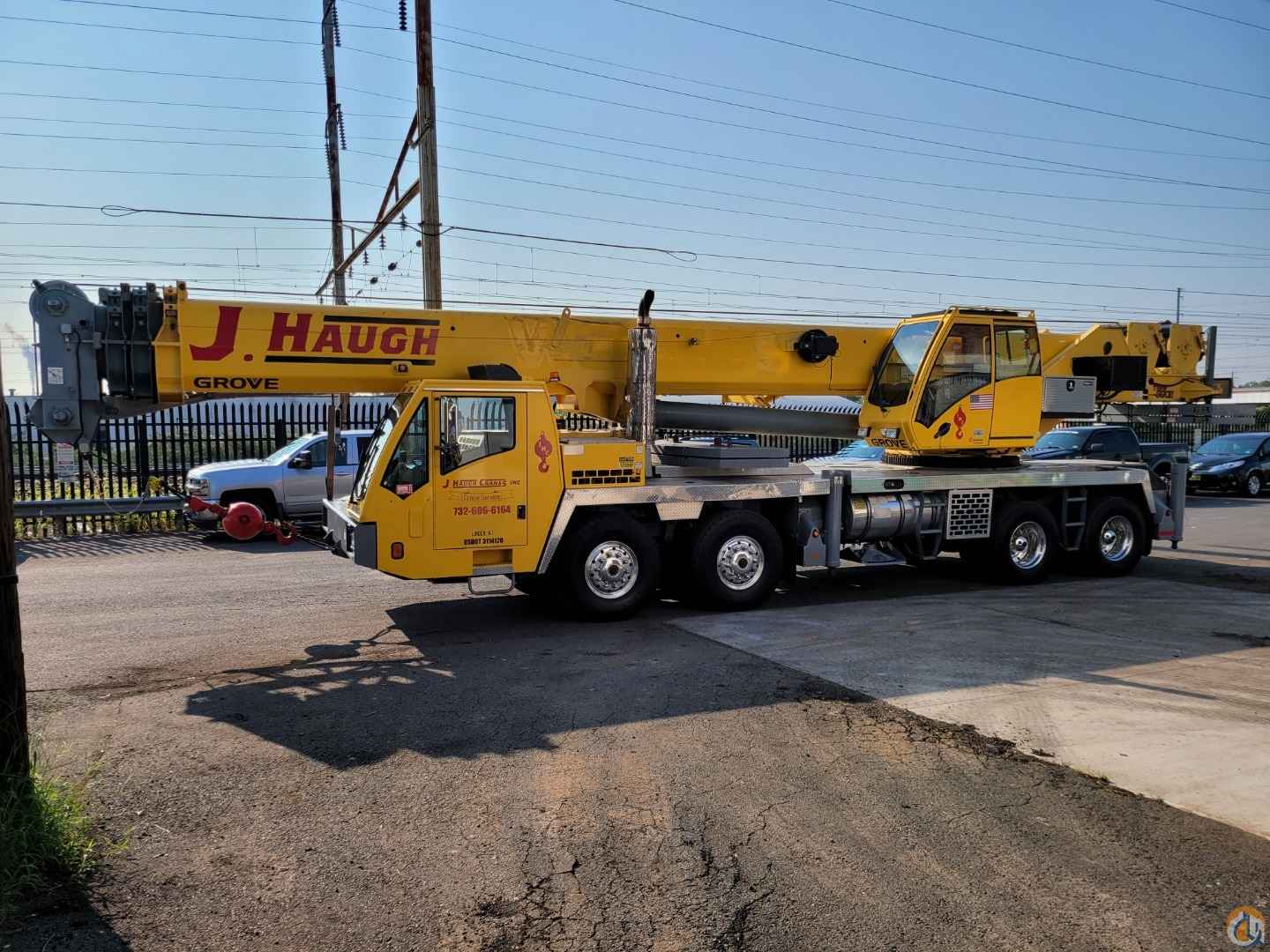 Grove TMS800E 80T w/ Jib Inserts