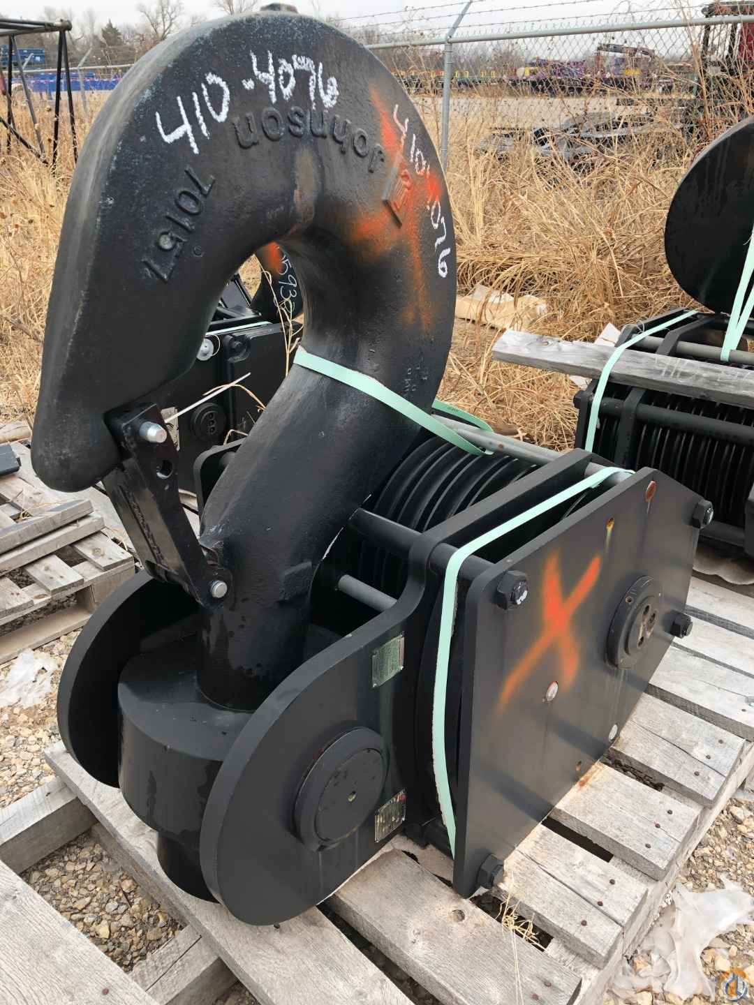 Gunnebo 130 Ton 7 Sheave 3%2F4%22 wire rope for sale