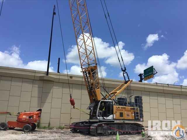 2015 Liebherr LR1100 Lattice-Boom Crawler Crane