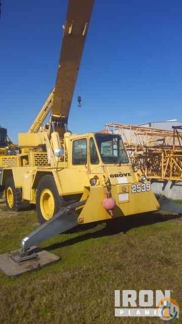 1991 Grove RT58D Rough Terrain Crane