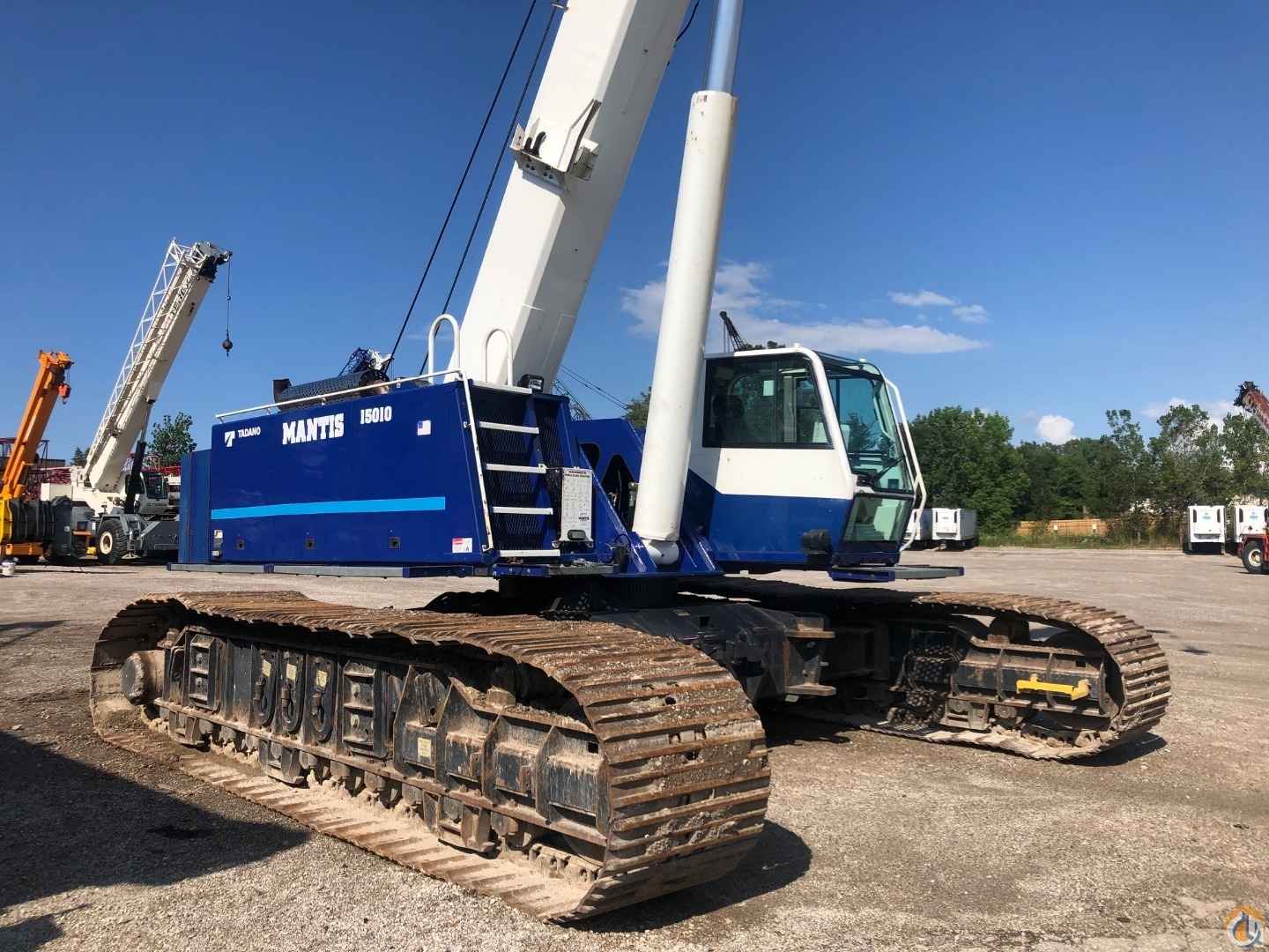 Tadano Mantis 15010 telescopic crawler 75 ton