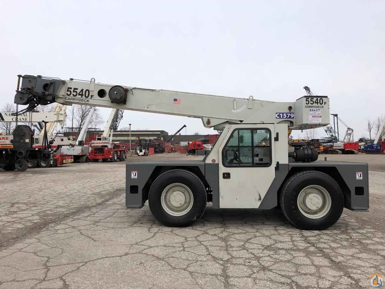 2009 Shuttlelift 5540F 15 ton diesel carry deck