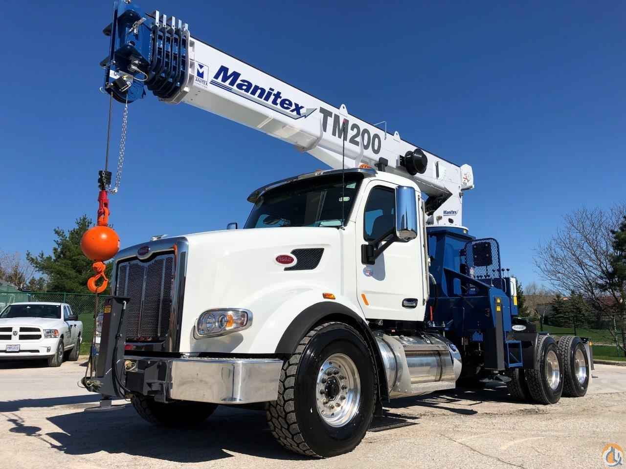 NEW Manitex TM200 mounted 2085T w/ Continuous rotation