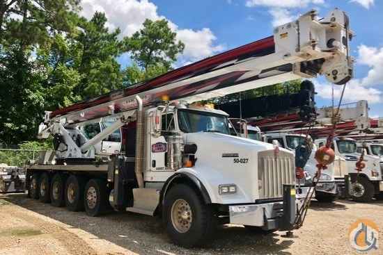 2015 Manitex TC50155S installed on Kenworth T800 chassis