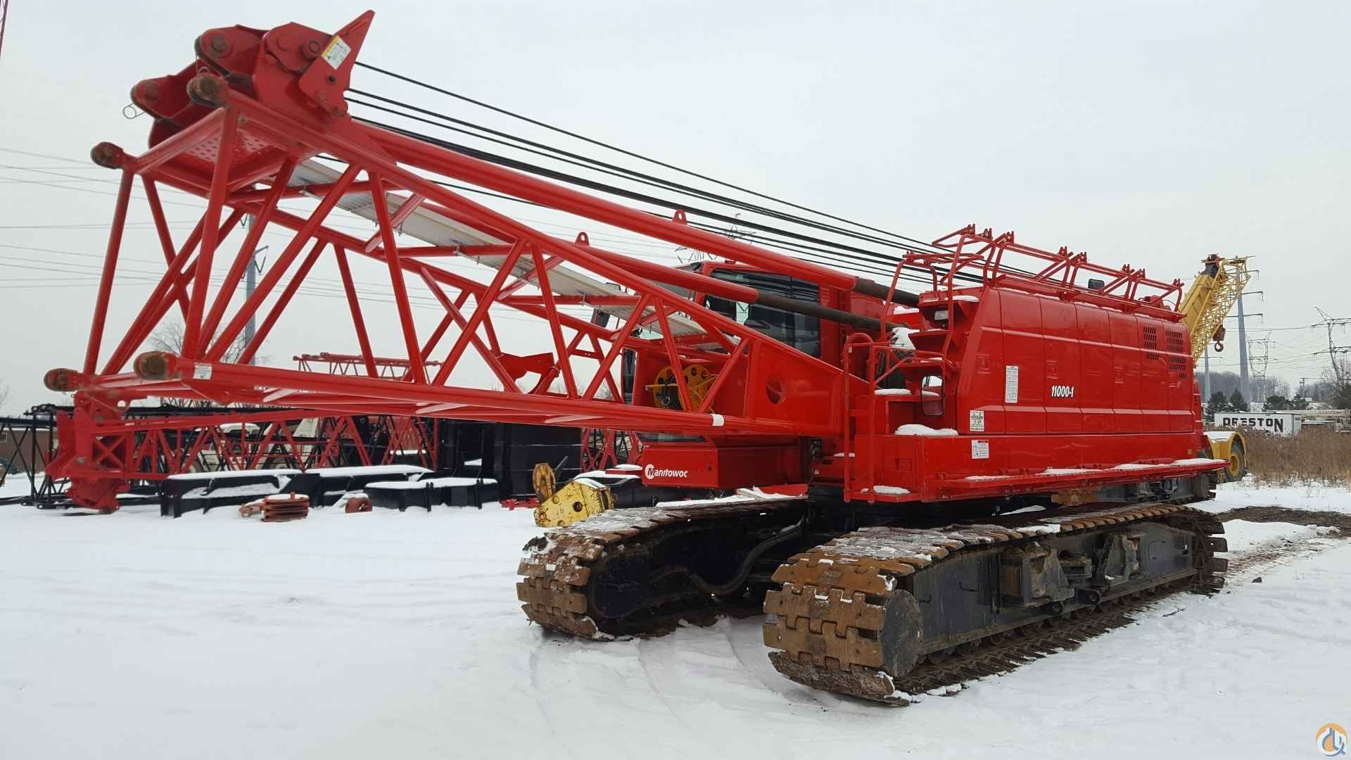 2015 Manitowoc 11000 110 ton crawler crane