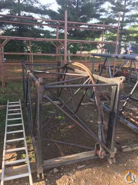 Link-Belt 50 ton - 10' Lattice Boom Truck/Crawler Crane square tube main boom insert Fits: HC108D, Link Belt HC108C, LS108 HYLAB-5; CranesList ID: 210