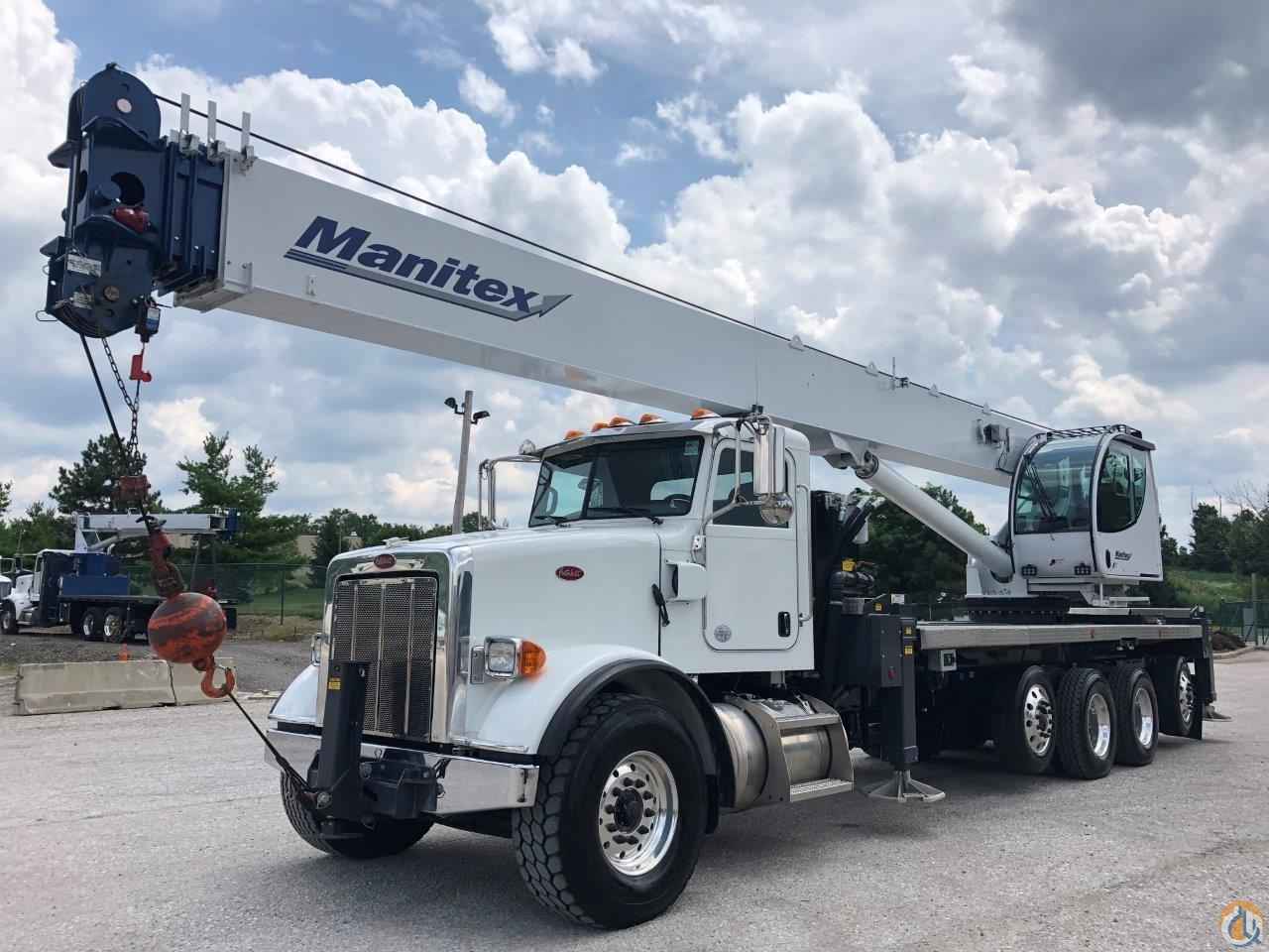 2017 Manitex 50128S mounted on 2018 Peterbilt 365