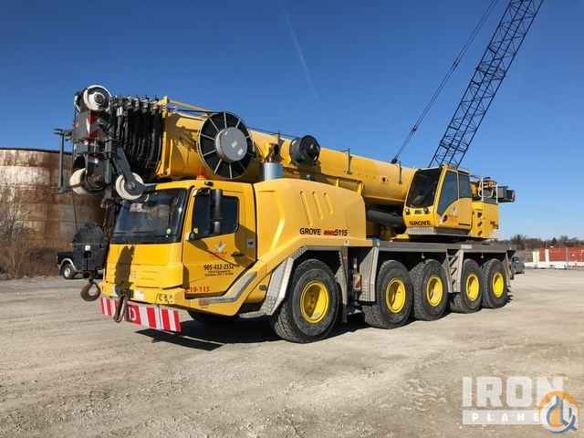 2009 Grove GMK5115 All Terrain Crane