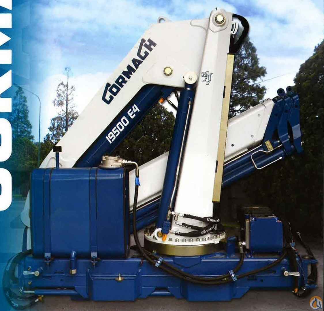 New Cormach 19500E4 ASC Plus knuckle boom crane (unmounted)