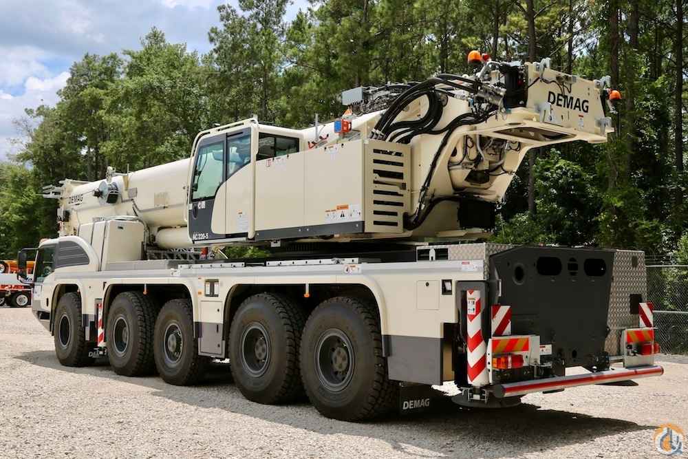 New Demag AC 220-5 all terrain crane