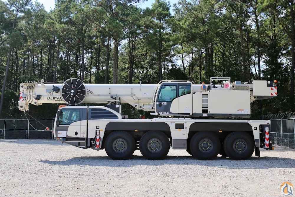 New Demag AC 100-4L all terrain crane