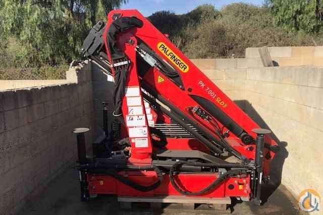 New 2017 Palfinger PK 7.001 SLD 3 knuckle boom (unmounted)