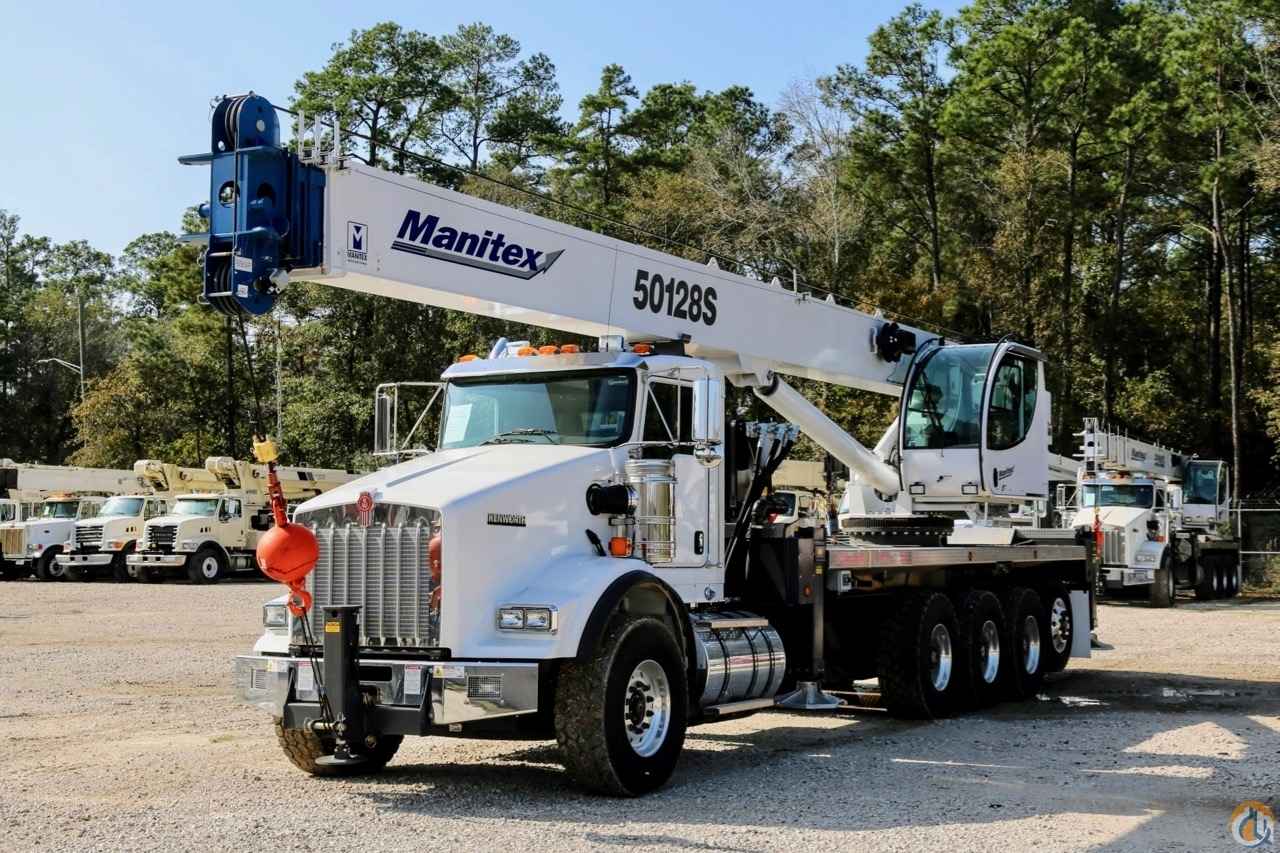 New Manitex TC50128S mounted to 2018 Kenworth T880 chassis