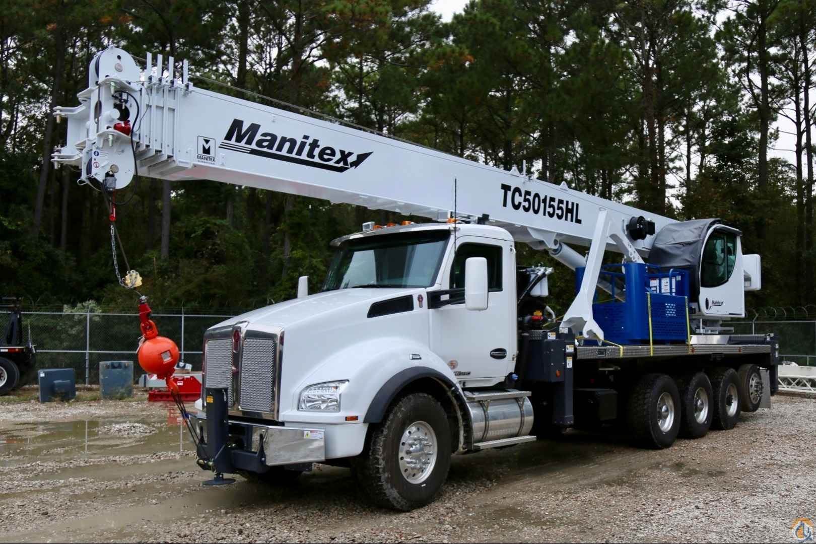 New Manitex TC50155HL mounted to 2019 Kenworth T880 chassis