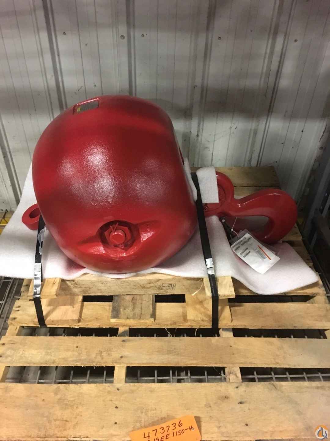 Gunnebo Johnson 19 Ton Overhaul Ball 1196lbs